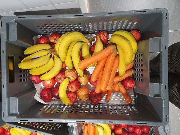 Beispiel einer Obst-und Gemüsekiste