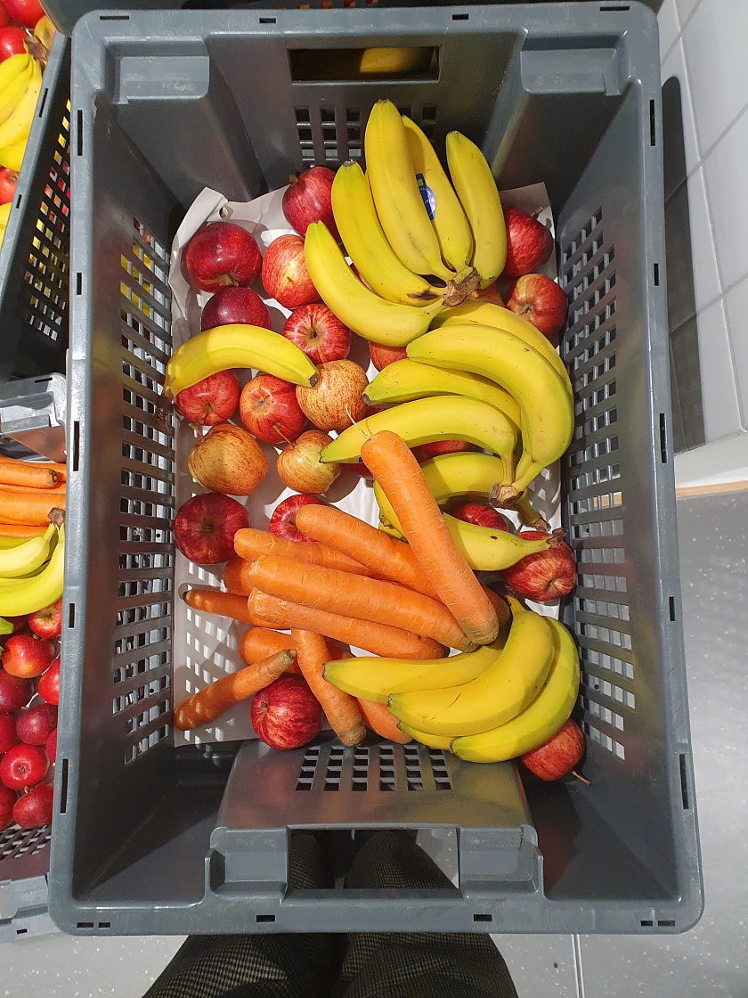 Beispiel einer Obst-und Gemüsekiste